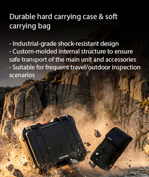 Durable hard carrying case &soft carrying bag